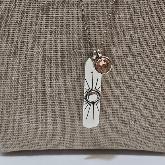 Brighton Swarovski Crystal and Silver Pl Shine On Charm and Pendant Necklace - Picture 7 of 9